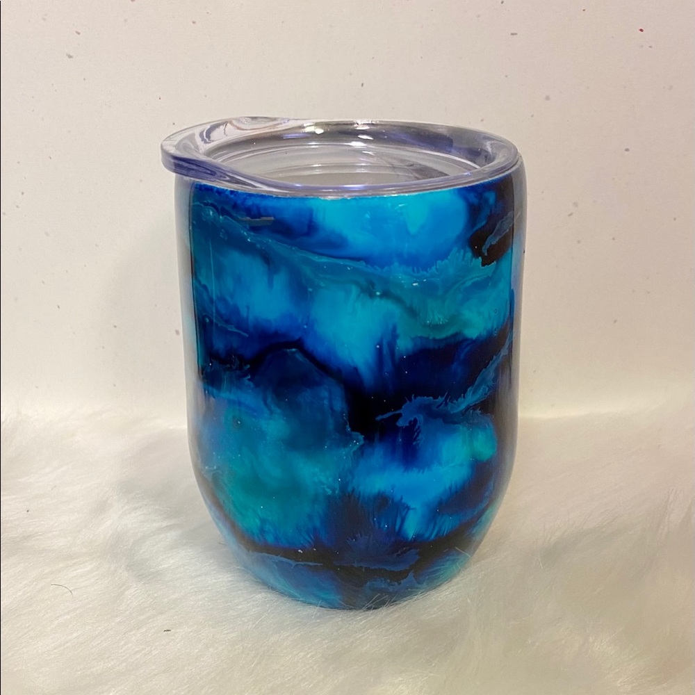Hand crafted wine tumbler